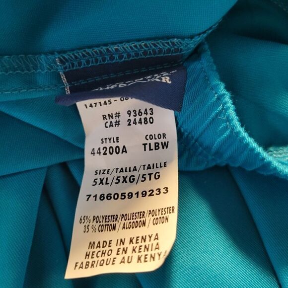 Cherokee workwear pants Women's 5XL teal NWT - Picture 7 of 7